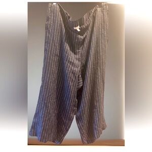 Striped Gray Women's Pants